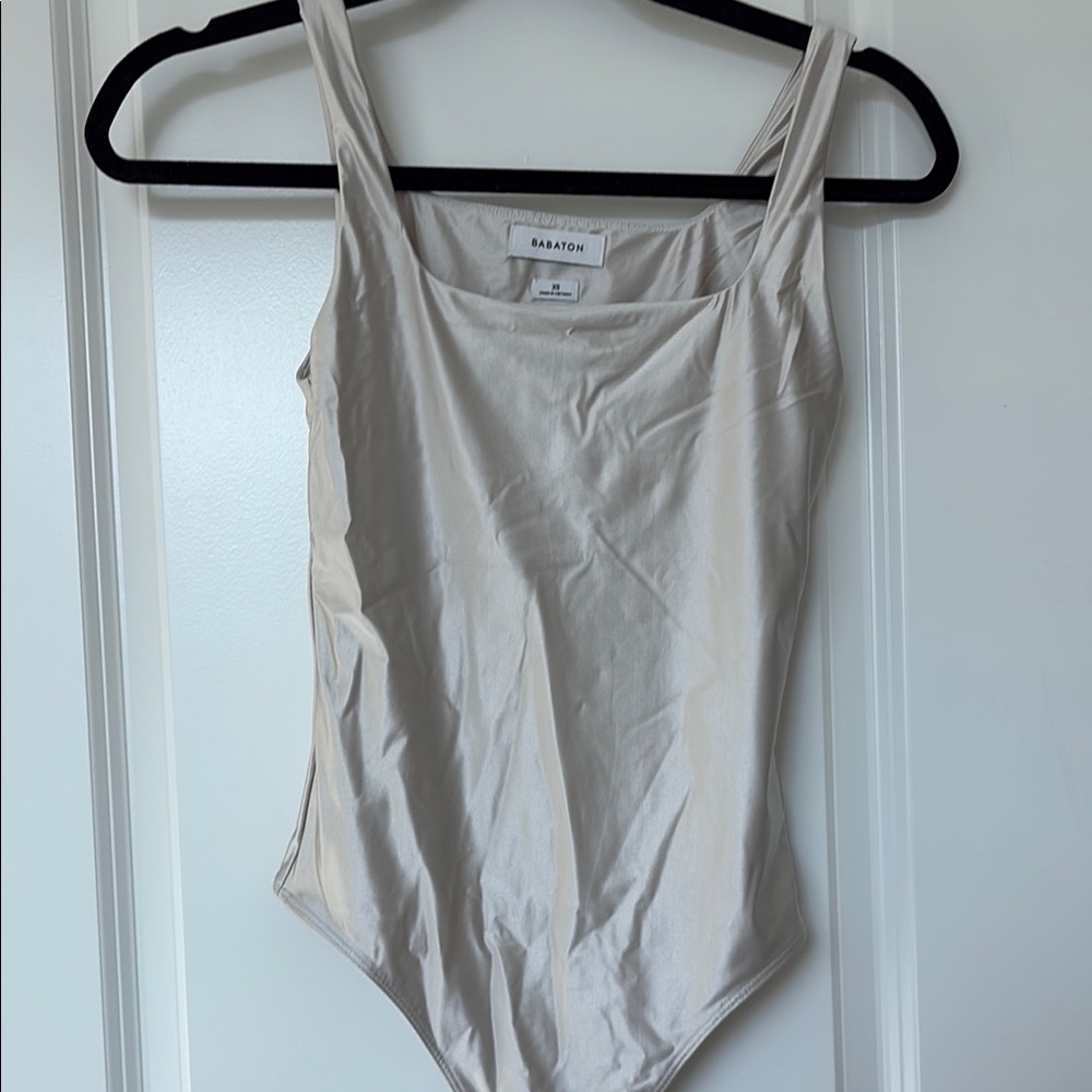 Babaton Cream Bodysuit